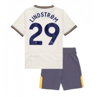 Camiseta Everton Jesper Lindstrom #29 Tercera Equipación Replica 2024-25 para niños mangas cortas (+ Pantalones cortos)